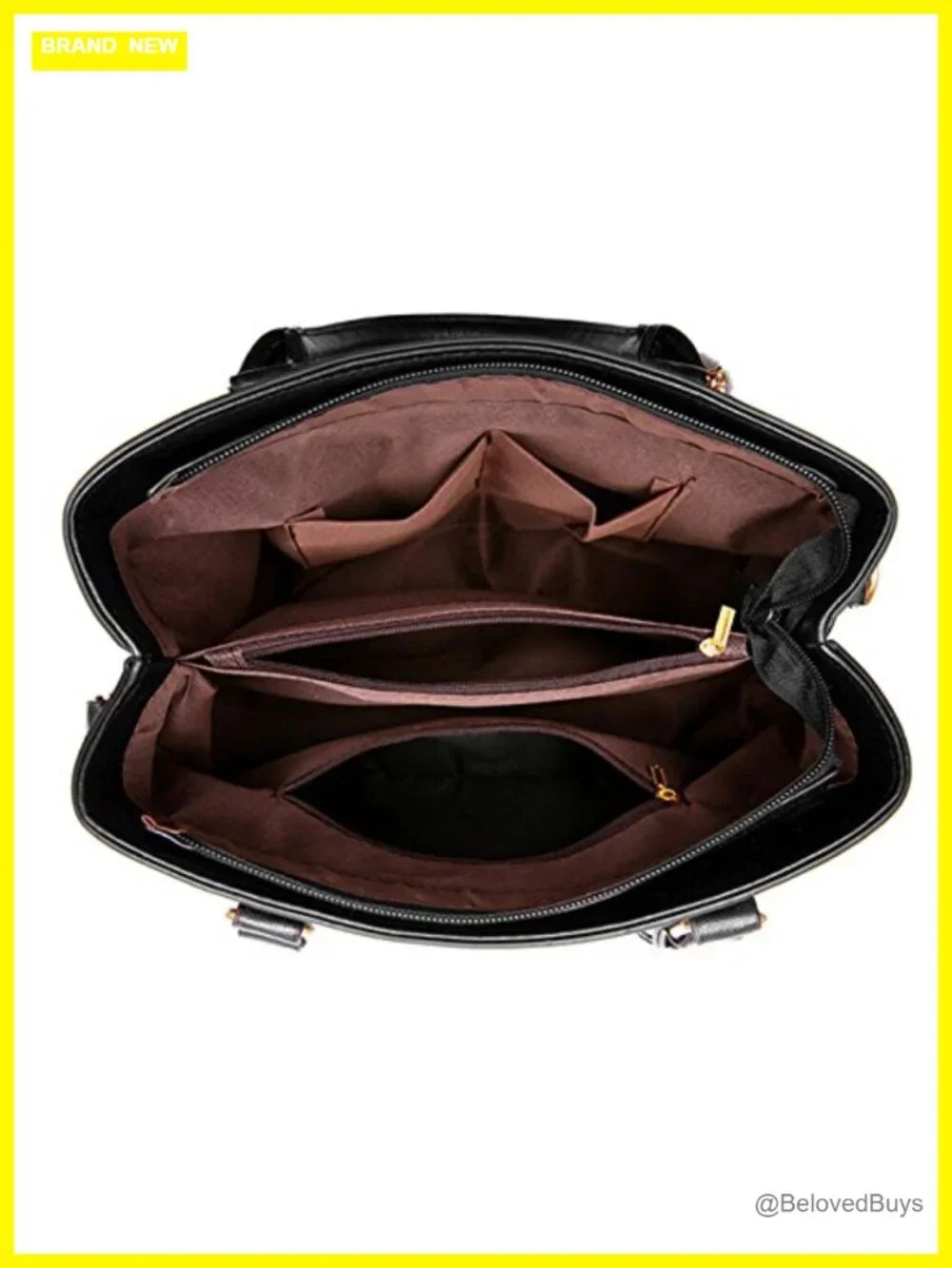 Faux Leather Tote Shoulder Bag Crossbody Purse with Removable Strap
